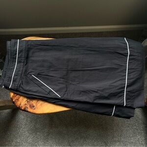 Escada Black A-Line Skirt with White Accents